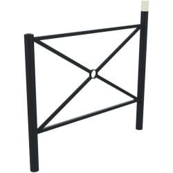 Barrière de ville Croisy - tête bombée