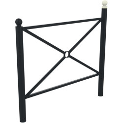 Barrière de ville Croisy - tête boule