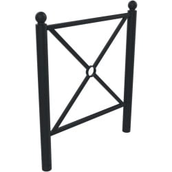 Barrière de ville Croisy - tête boule