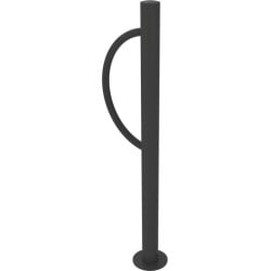 Appui-vélo bombé Buton