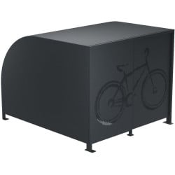 Coffre à vélo en métal Garia