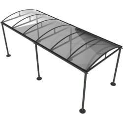 Garage à vélo allongé en métal OZ