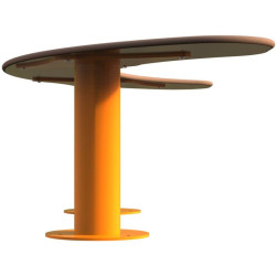 Banquette pour enfant Buton demi-cercle Ninou