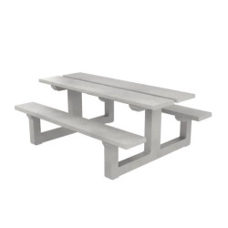 Table de pique nique Rubus en béton pied en "L"