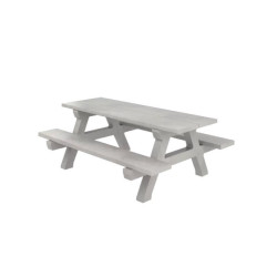 Table de pique nique en béton pied en "A" - Rubus