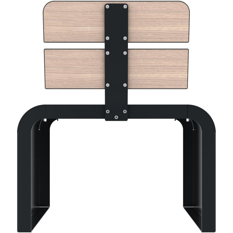 Assise avec pied en acier 