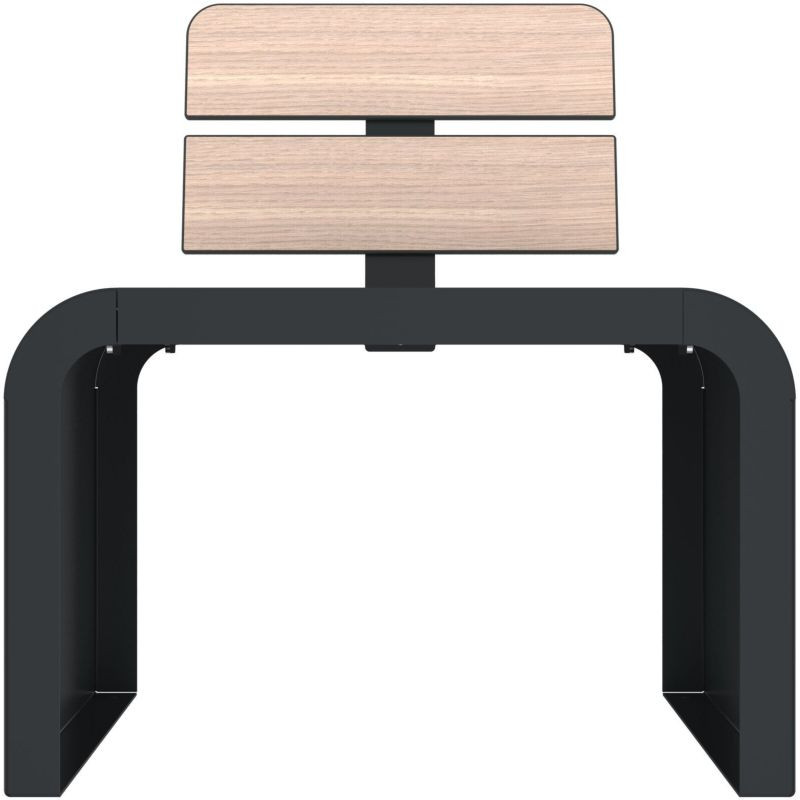 Assise avec pied en acier 