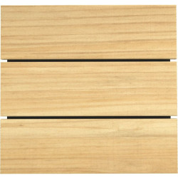 Tabouret haut Selim en bois et métal