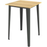 Table haute en Bois et métal Selim- Buton