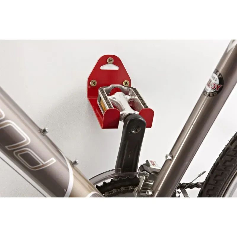 Lot de 5 crochets vélo mural fixation par la pédale