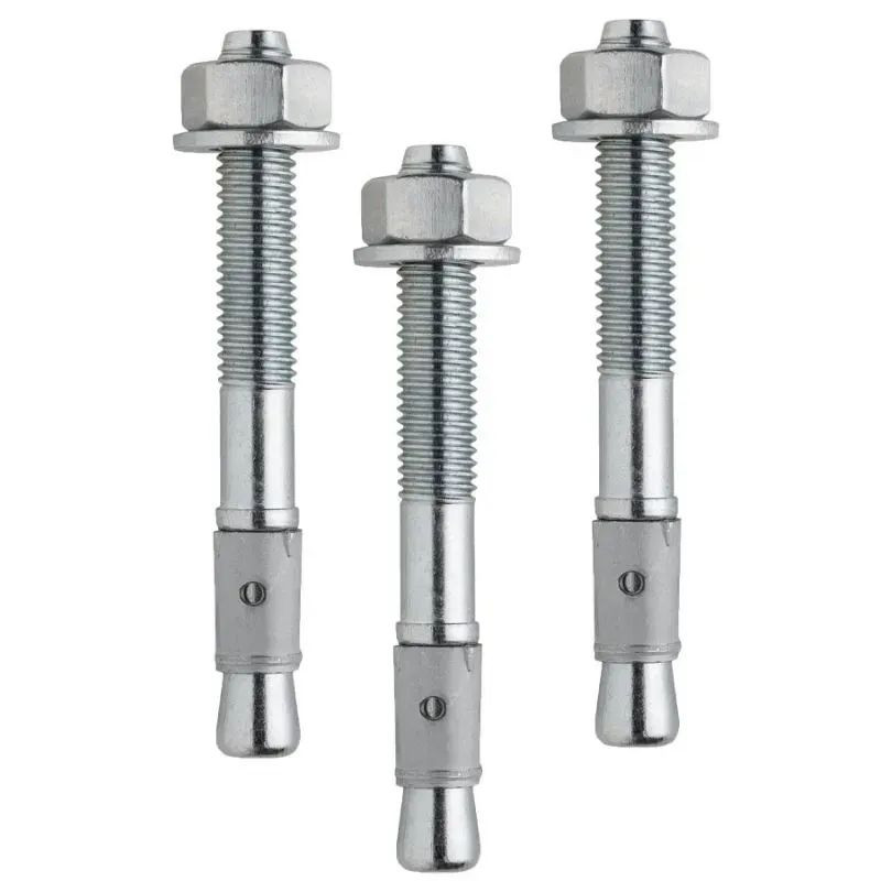 Kit 3 goujons d'ancrage inox 304L -  M12 x L.9 cm