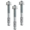 Kit 3 goujons d'ancrage inox 304L -  M12 x L.9 cm