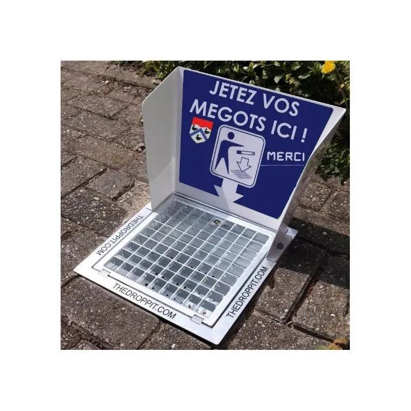 Collecteur de mégots grande contenance - 5000 mégots