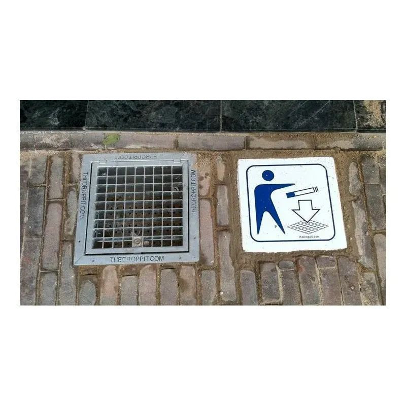 Collecteur de mégots grande contenance - 5000 mégots