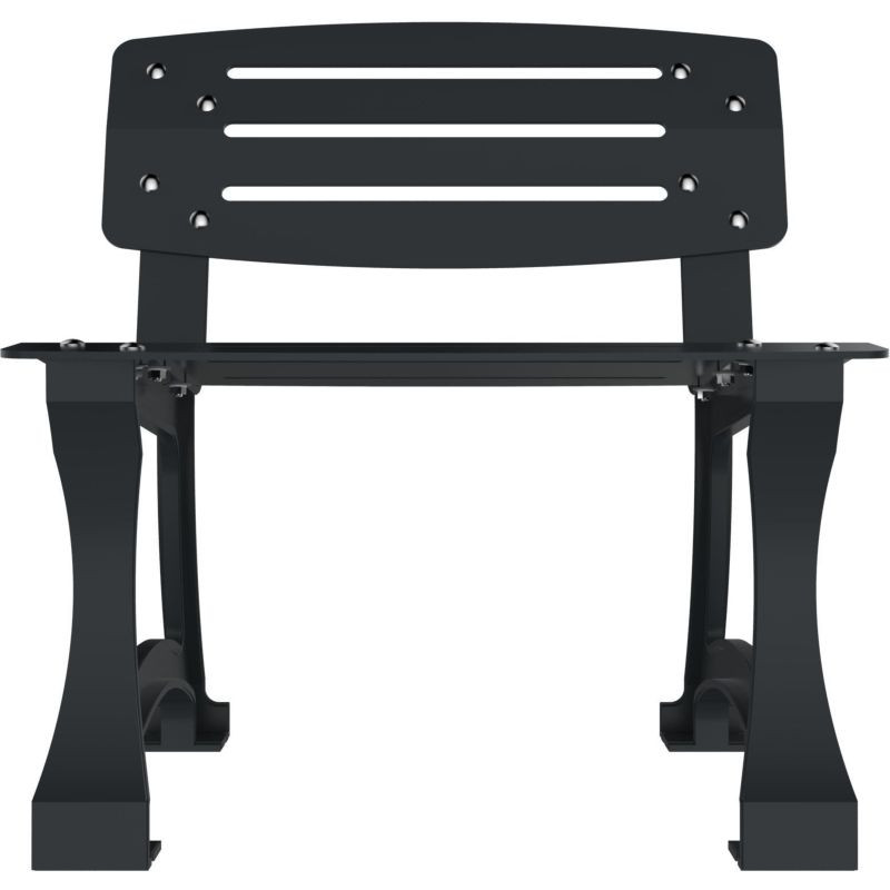 Banc de ville en métal Prague 