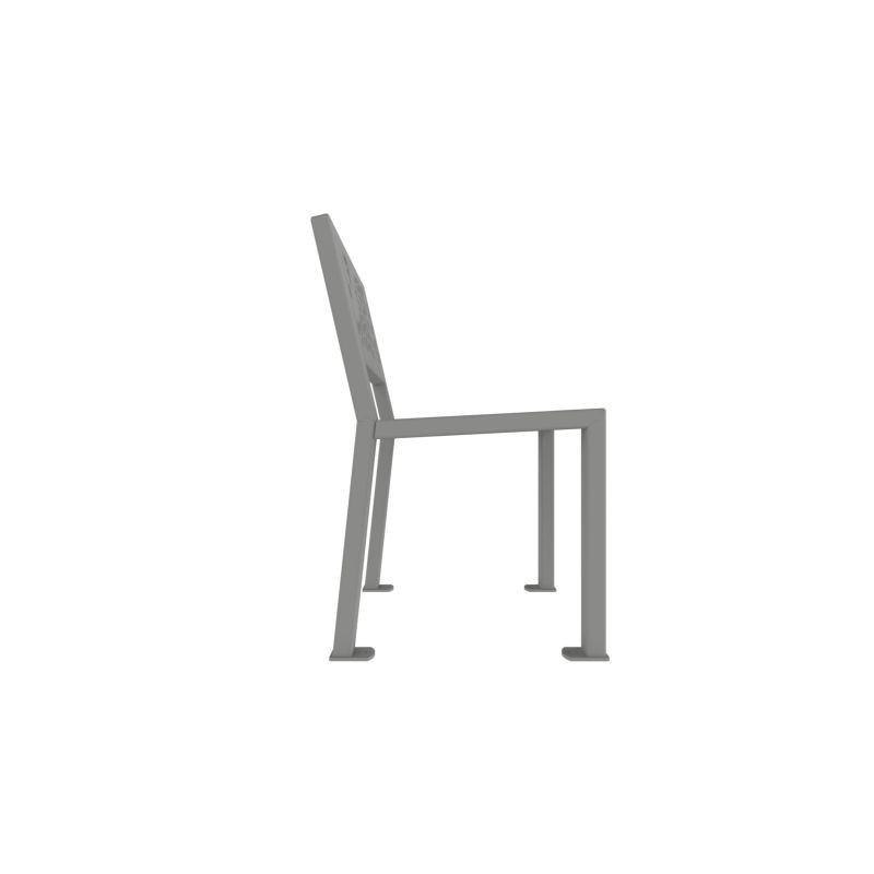 Banc urbain métal Berlin