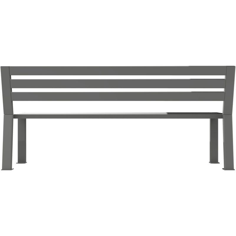 Banc urbain métal Berlin