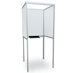 Isoloir de vote pliant