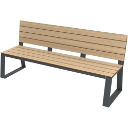 Banc résistants aux intempéries havane