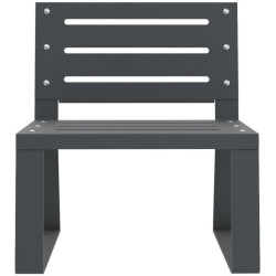 Banc public en métal Buton