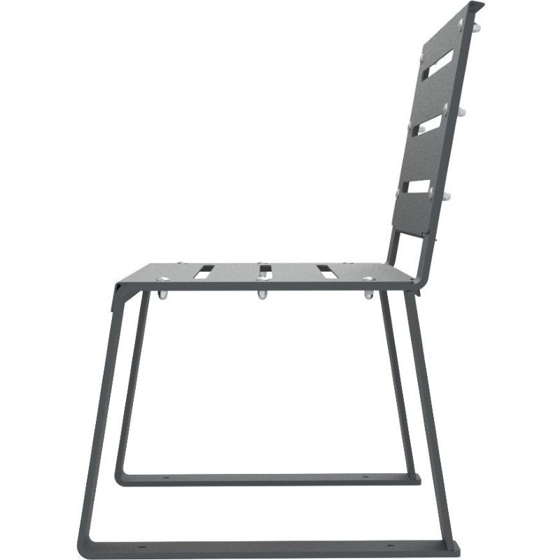 Banc public en métal Buton