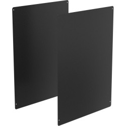 Lot de 2 habillages en acier pour poubelle Rossignol Alitri