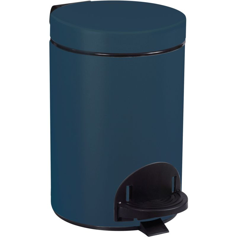 Poubelle à pédale seau antibactérien en Inox - Sanelia