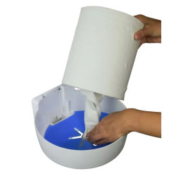 Distributeur essuie-mains dévidage central - Rollado