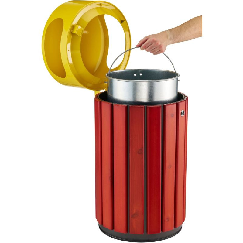 Poubelle extérieur en bois - Zeno Bois