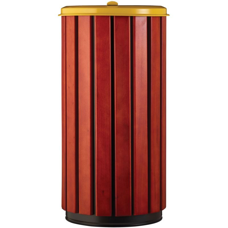 Poubelle extérieur en bois avec couvercle - Zeno Bois Protec