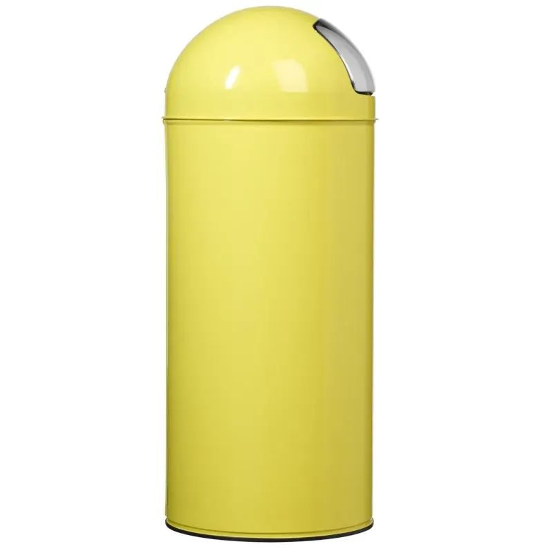 Poubelle d'intérieur avec couvercle à trappe - 45L - Push