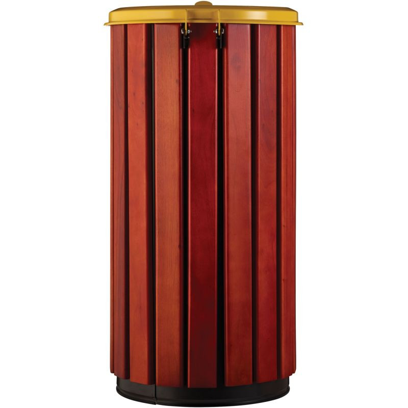 Poubelle extérieur en bois avec couvercle - Zeno Bois Protec