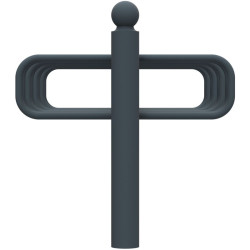 Support vélos 2 x 4 places avec tête boule - Cyclo