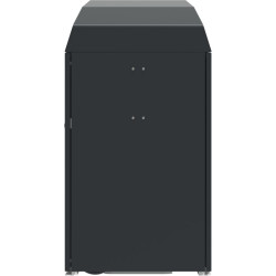 Point de collecte de tri extérieure 3 flux + bacs poubelles - Trirok