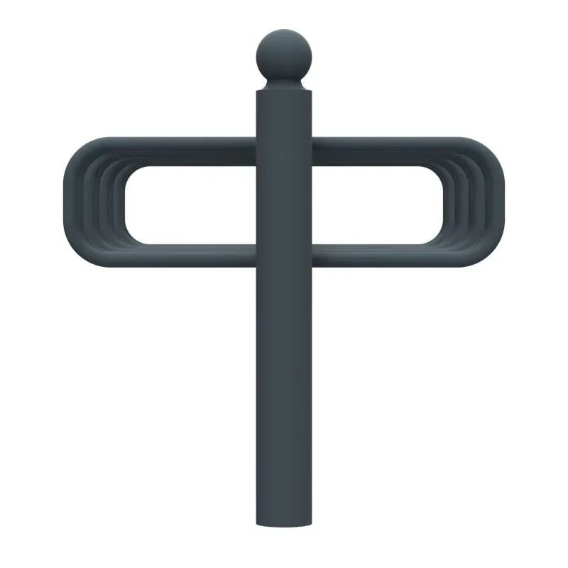 Support vélos 2 x 4 places avec tête boule - Cyclo