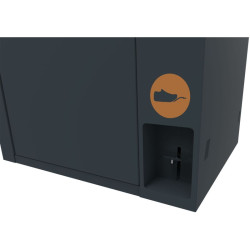 Point de collecte extérieur Biodéchet + conteneur 120 / 240 litres