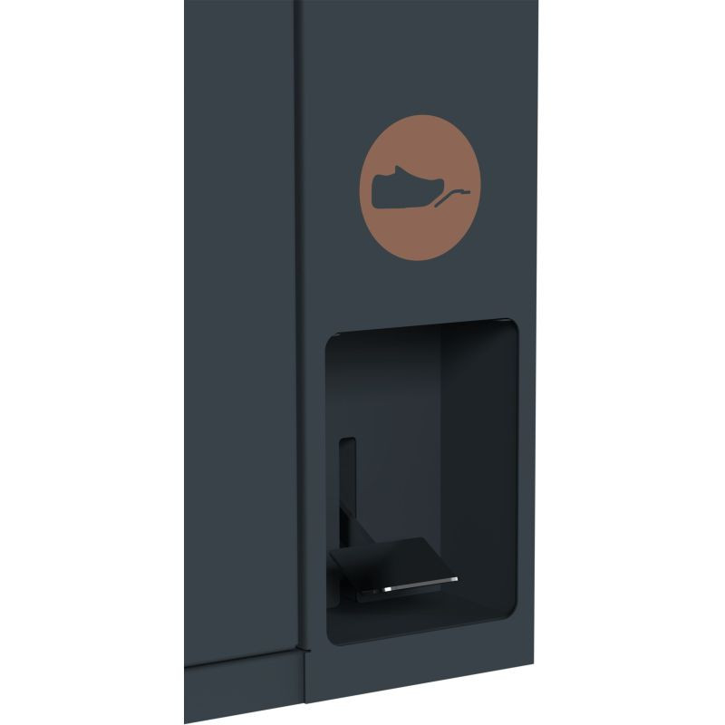 Point de collecte extérieur Biodéchet + conteneur 120 / 240 litres