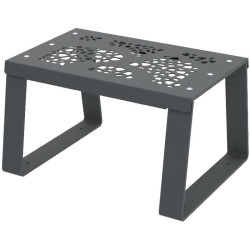 Banquette public en métal Buton