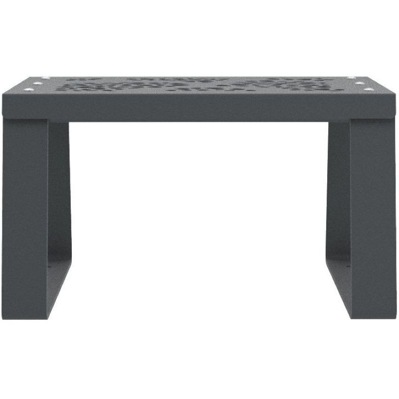 Banquette public en métal Buton