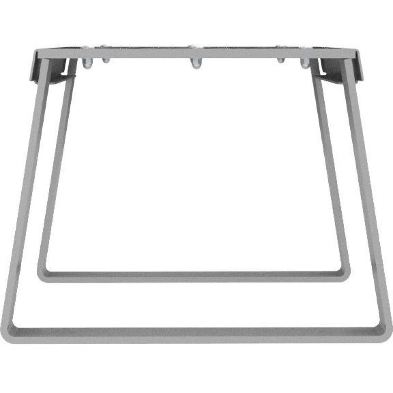 Banquette public en métal Buton