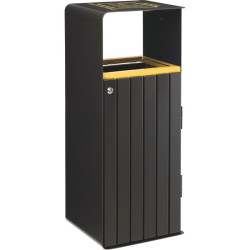 Poubelle Rossignol Artri tri sélectif extérieur - Ouverture rectangle