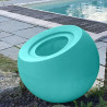 Jardinière plastique boule inclinée Delight