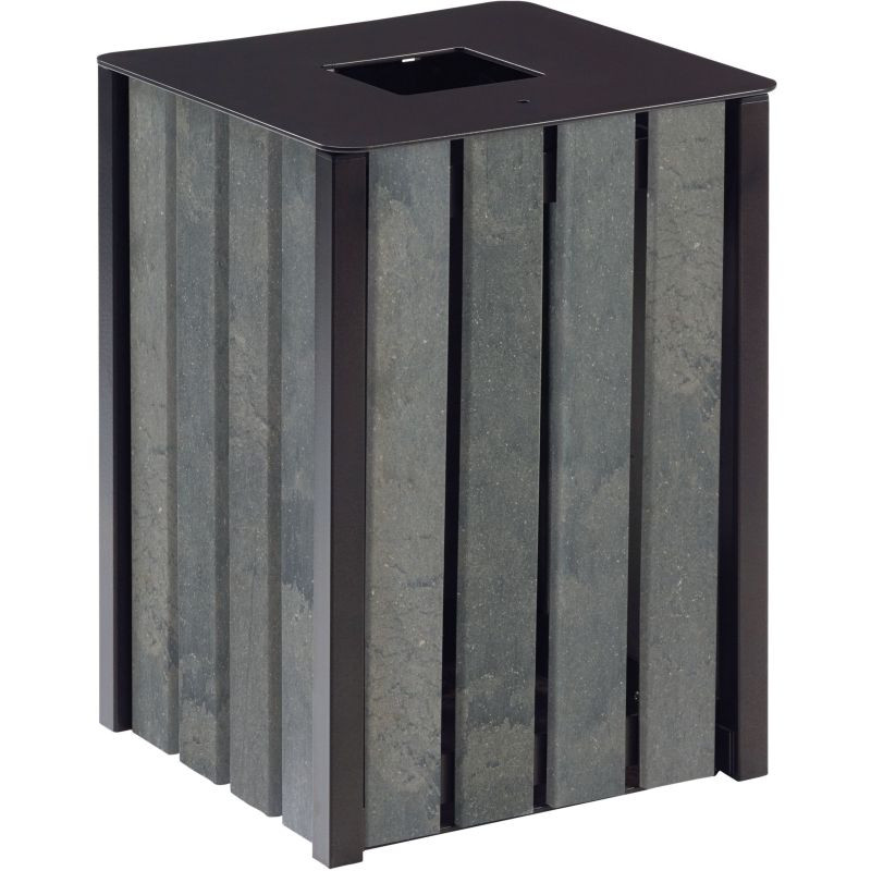 Poubelle de ville en matériaux recyclé - Eden