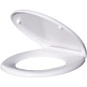 Abattant wc thermodur déclipsable antibactérien - Majestic