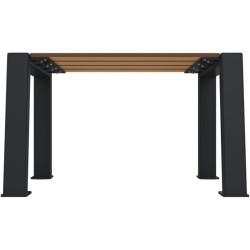 Banquette public Berlin - Buton
