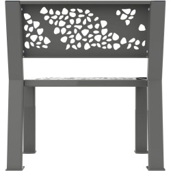 Banc urbain métal Berlin