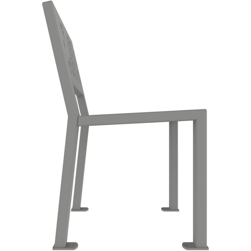 Banc urbain métal Berlin