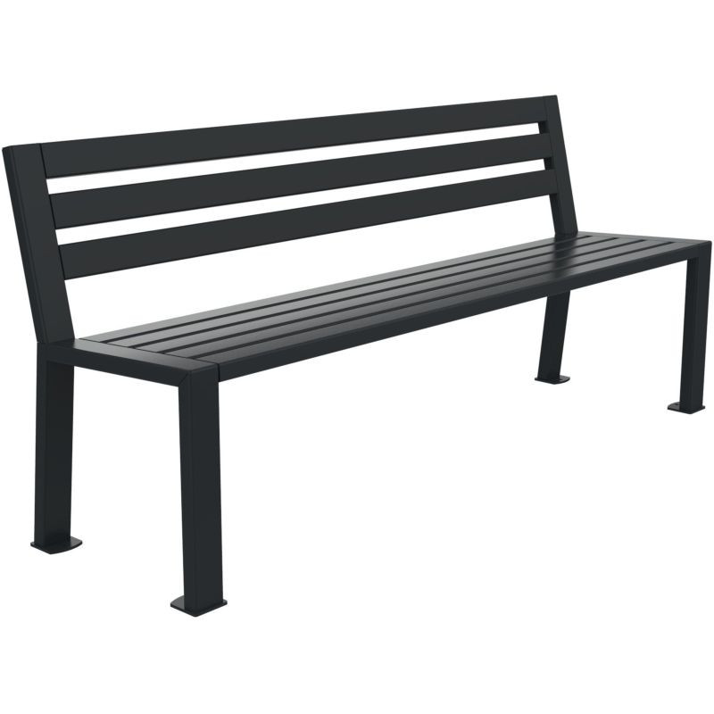Banc urbain métal Berlin
