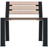 Banc urbain compact Berlin