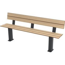 Banc en compact cancale